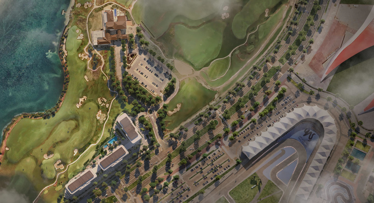 Master Plan of  Waldorf Astoria Residences