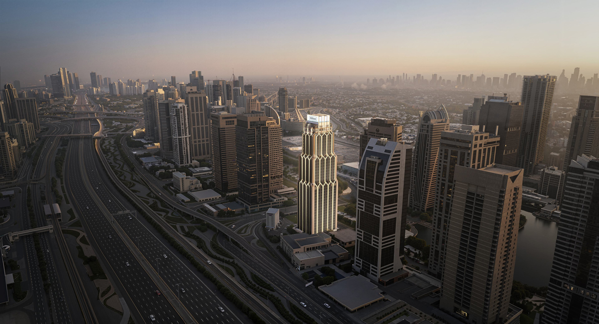 Master Plan of  Hilton Residences JLT