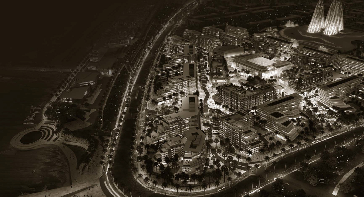 Master Plan of  Louvre Abu Dhabi Residences