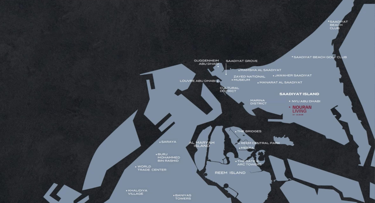 Location map of  Nouran Living