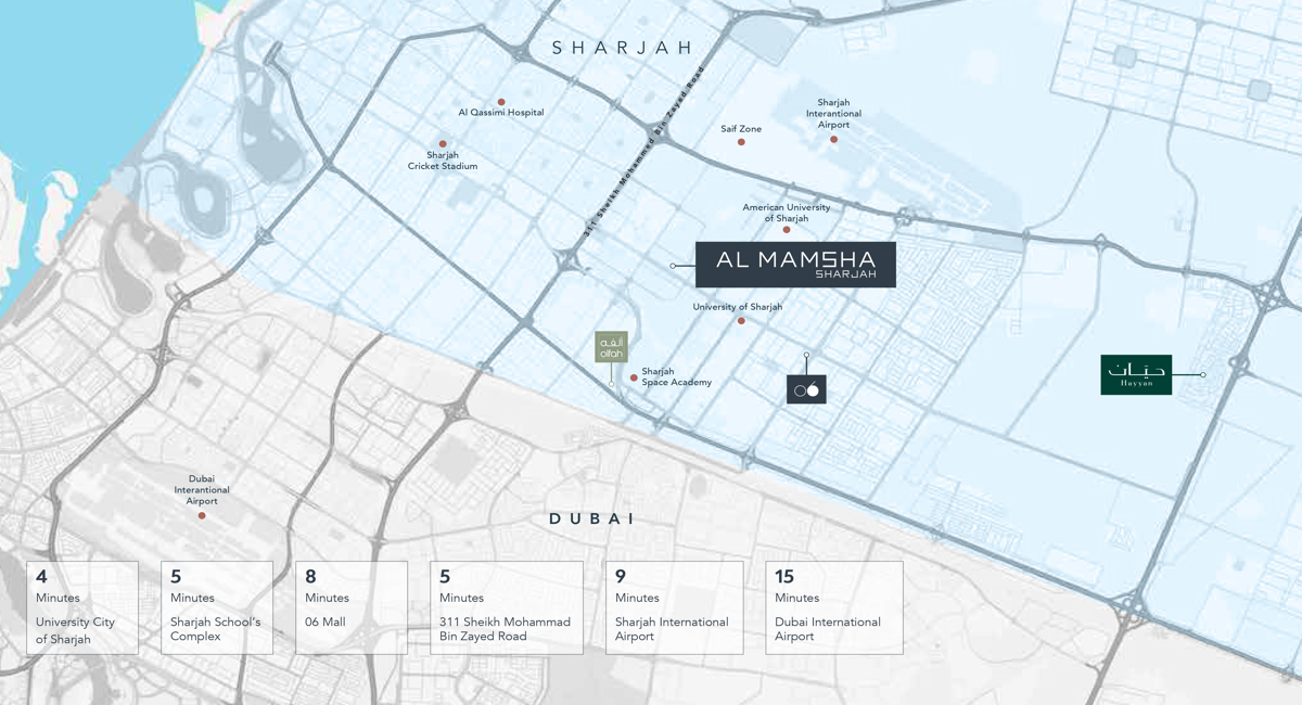 Location map of  Hamsa 3
