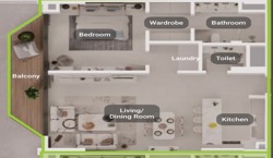 Units in Louvre Abu Dhabi Residences