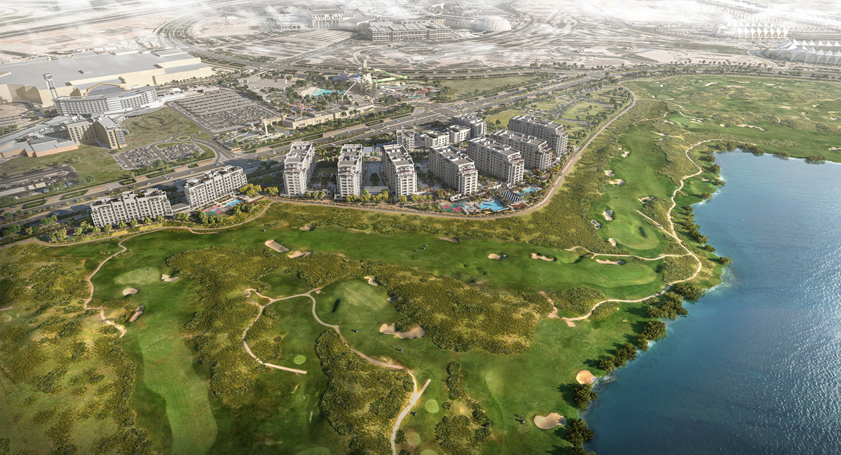 Master Plan of  Yas Golf Collection Views - Tower B