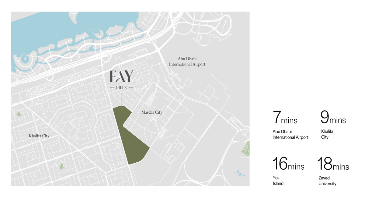 Location map of  Fay Gardens at Fay Hills