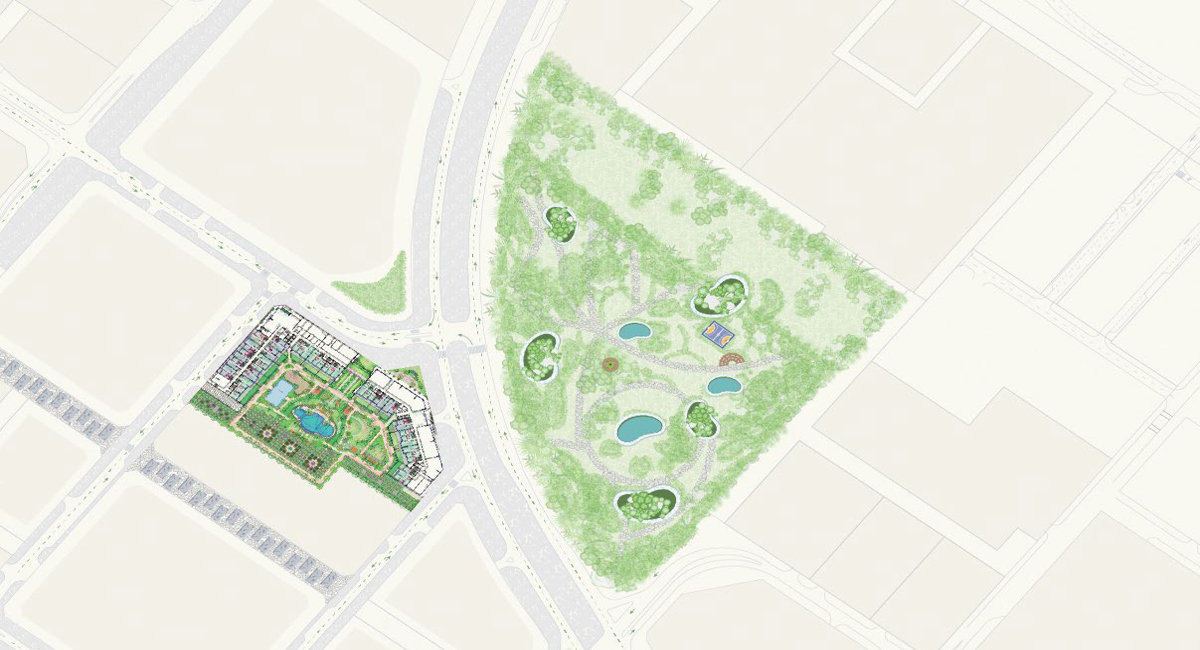 Master Plan of  Bab Al Qasr Garden Residence 66