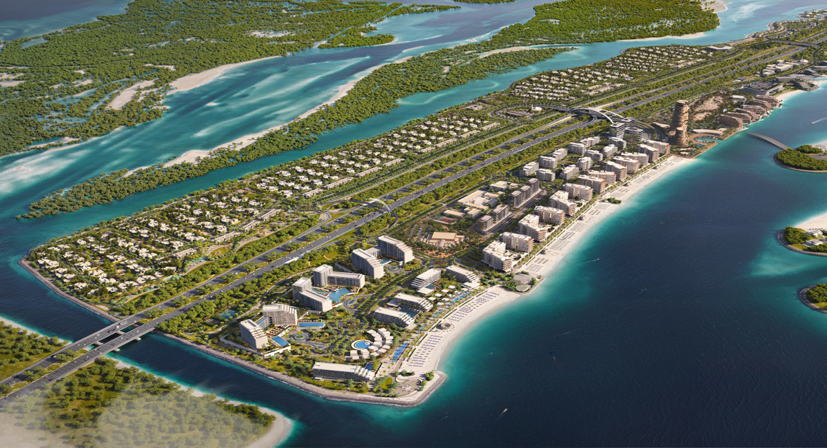 Master Plan of  Fahid Beach Residences