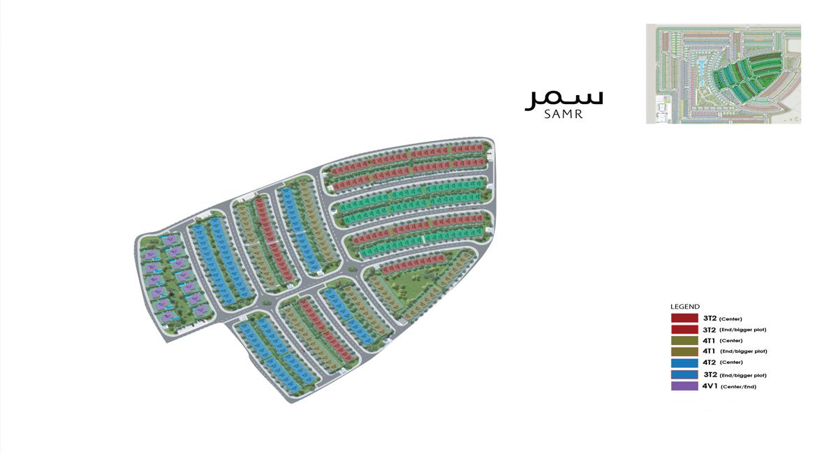 Master Plan of  Samr1 at Hayyan