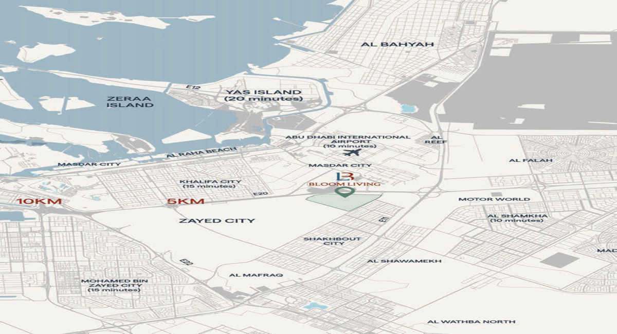 Location map of  Bloom Living - Cordoba