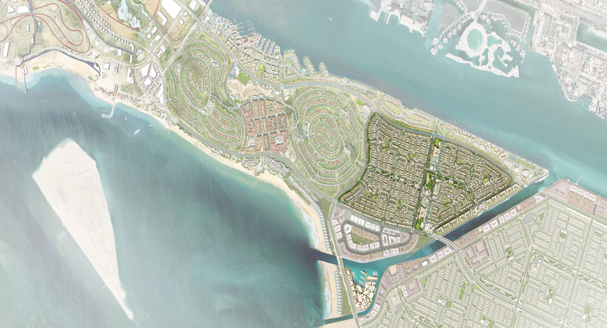 Master Plan of  Al Naseem - Hudayriyat Island