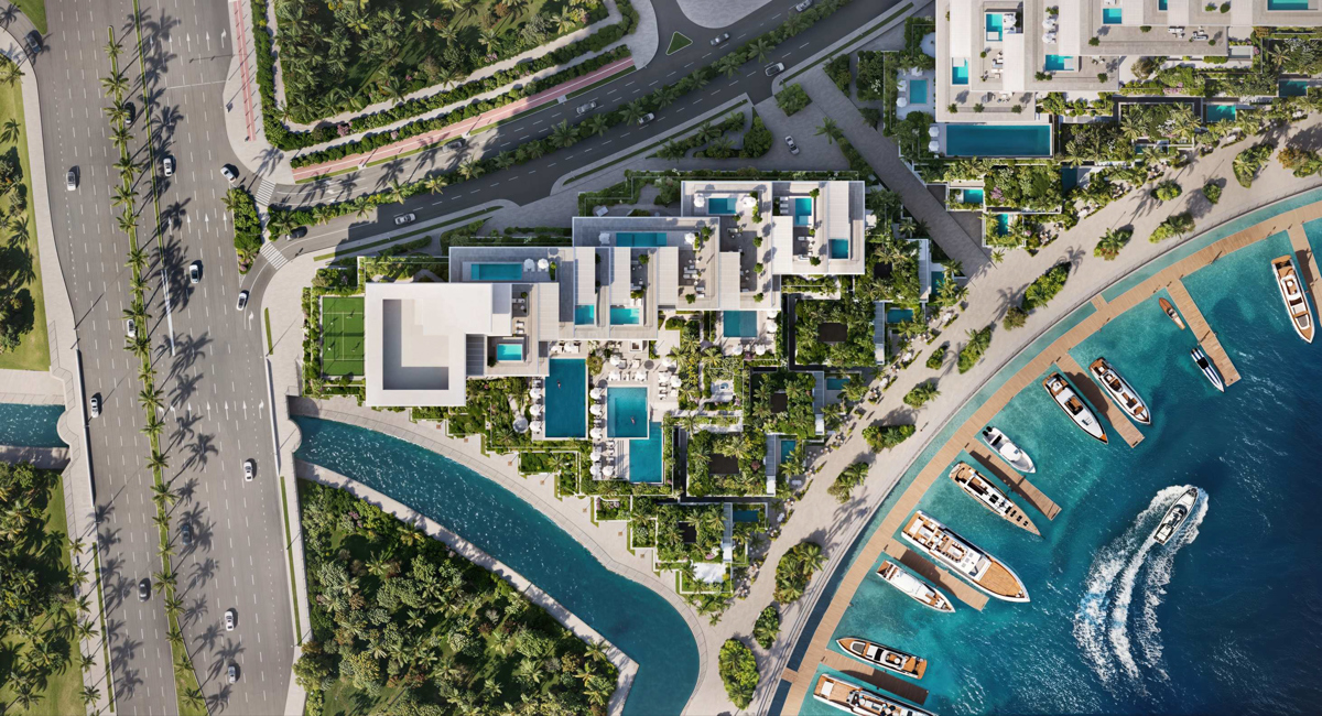 Master Plan of  Riviera Residences - Mered
