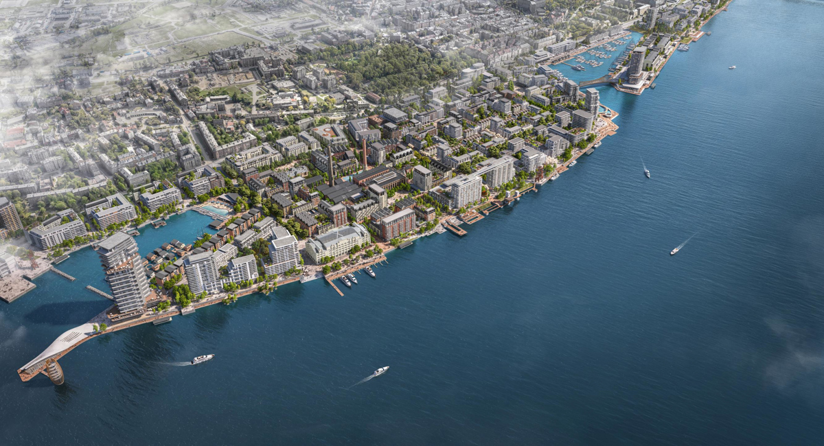 Master Plan of  Riga Waterfront - Latvia