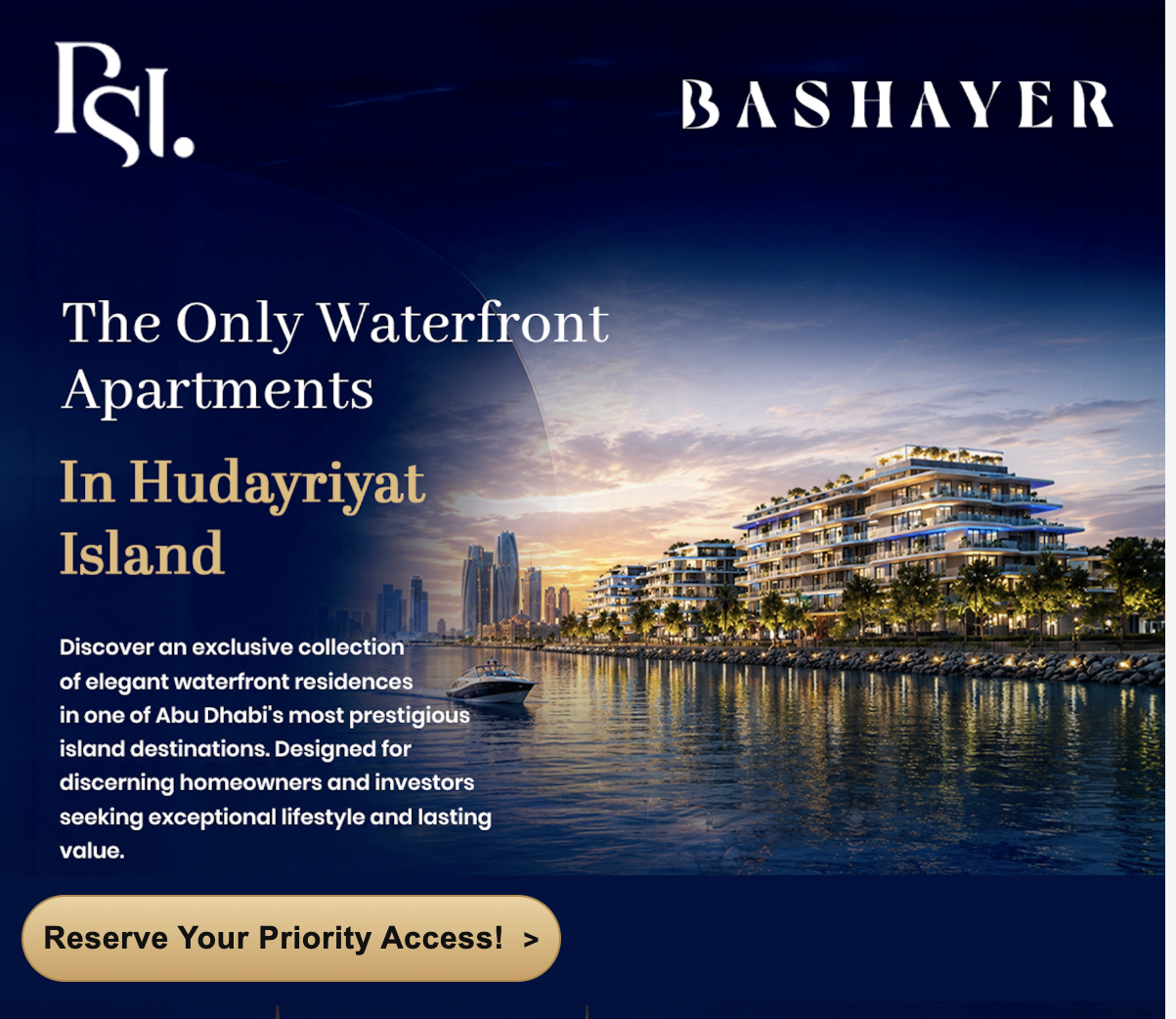 Bashayer Waterfront Apartments