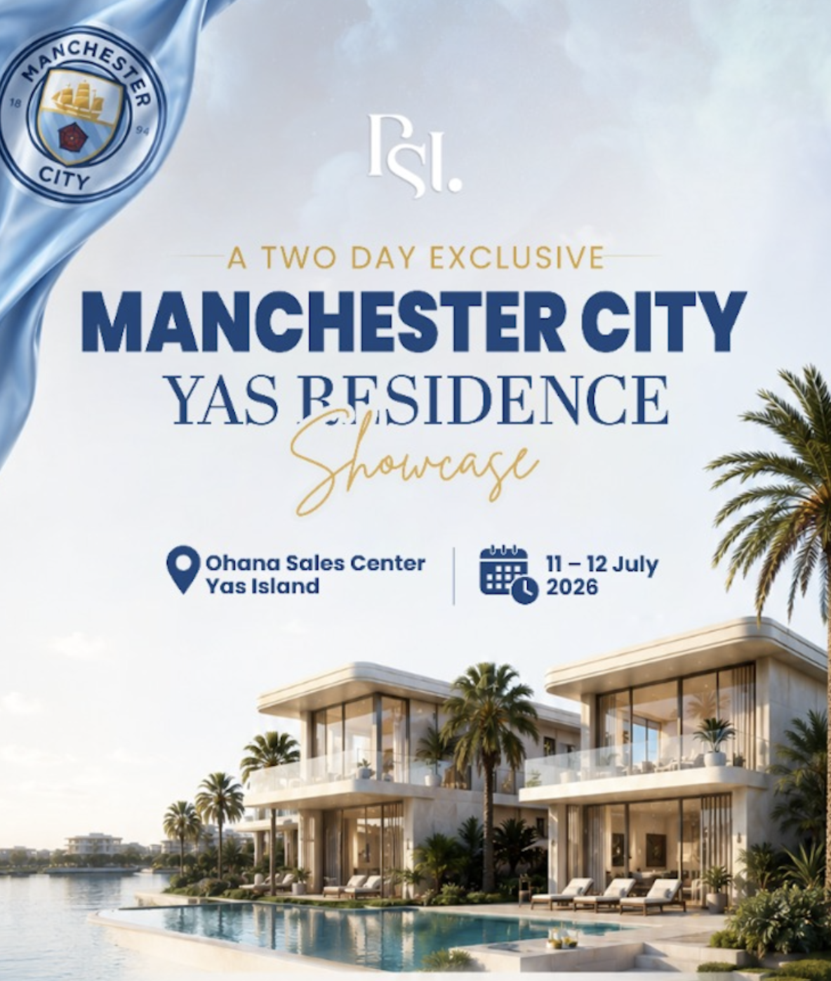 Invited: Man City Yas Residence Showcase