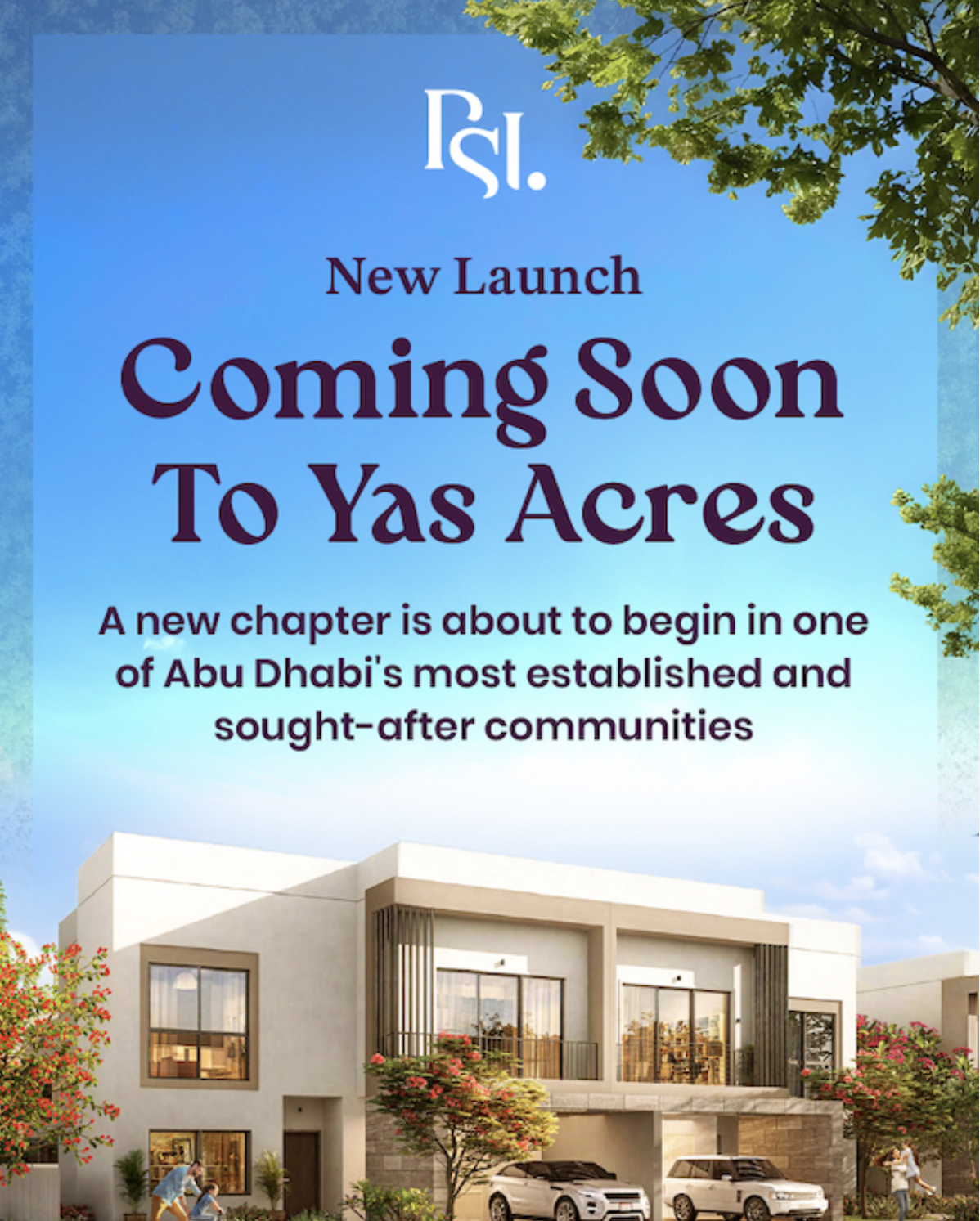 New Launch Villas & Townhouses in Yas Island