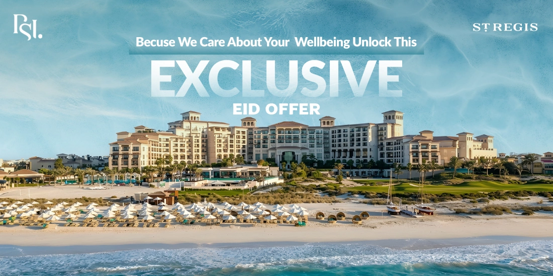 Banner for St Regis Eid Offer Clients