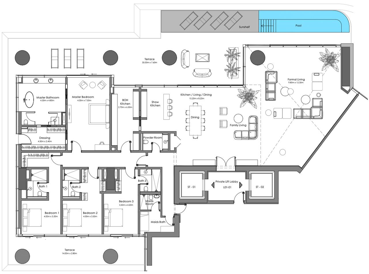 4-Bedroom-Apartment
